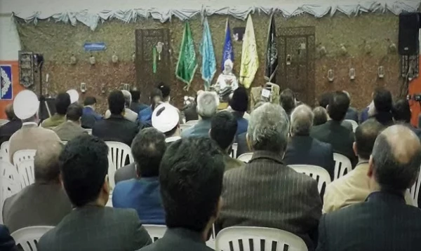 مراسم بزرگداشت هفته بسیج بامشارکت بسیج اساتید ودانشجویی پردیس حضرت معصومه  2