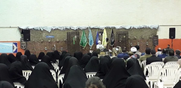 مراسم بزرگداشت هفته بسیج بامشارکت بسیج اساتید ودانشجویی پردیس حضرت معصومه  4