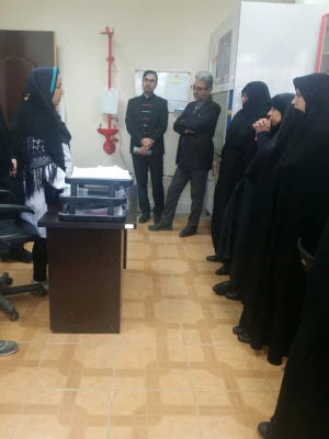 مراسم بزرگداشت هفته بسیج بامشارکت بسیج اساتید ودانشجویی پردیس حضرت معصومه  7