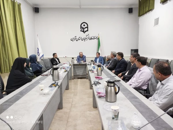 بازدید رییس بسیج اساتید دانشگاه فرهنگیان کشور از دانشگاه فرهنگیان قزوین 3