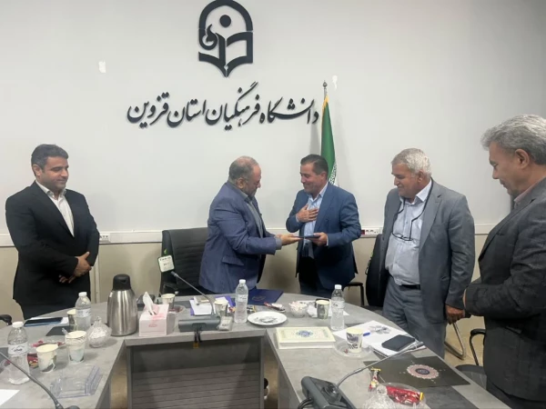 بازدید رییس بسیج اساتید دانشگاه فرهنگیان کشور از دانشگاه فرهنگیان قزوین 4